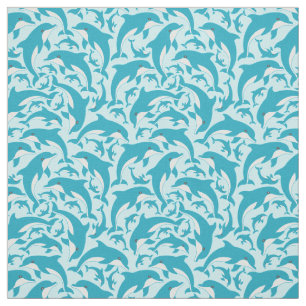 Cute Dolphins Fabric