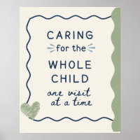 Cute Doodle Caring for Whole Child Art
