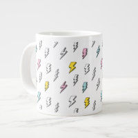Cute Doodle Lightning Bolt Pattern