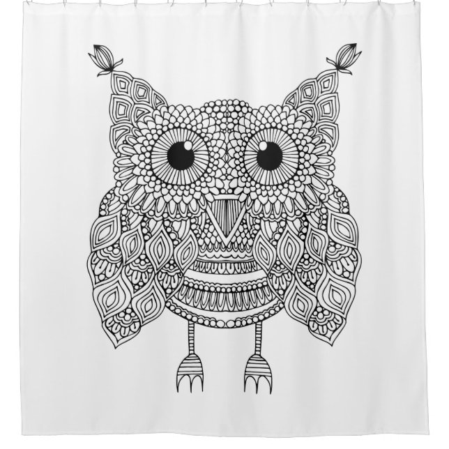 Cute Doodle Owl (Front)