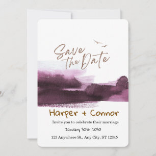 Cute Doodle Wedding Save the Date Invitation