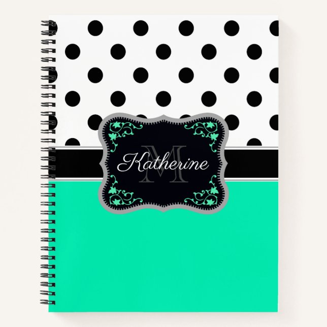 Cute Dots Notebook (Front)