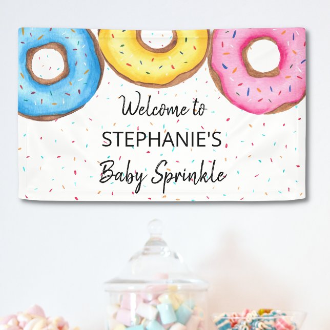 Cute Doughnut Baby Sprinkle Banner (Creator Uploaded)