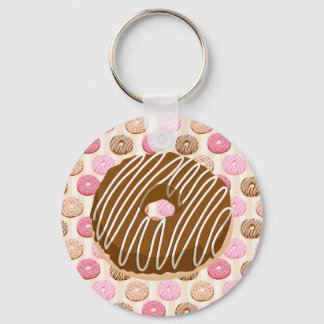 Cute Doughnut Keychain
