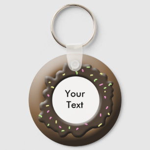Cute Doughnut Keychain