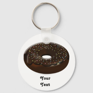 Cute Doughnut Keychain