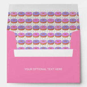 Cute Doughnut Pattern Envelope