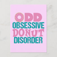 Cute Doughnut Pink Teal