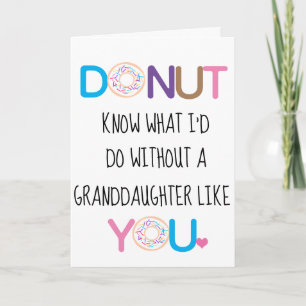 Cute Doughnut Valentine's Day Card
