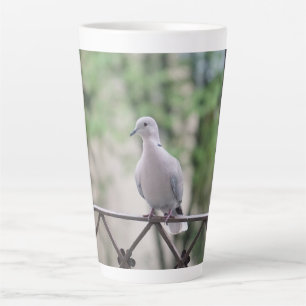 Cute Dove White Pigeon Love & Peace Symbol Bird  Latte Mug
