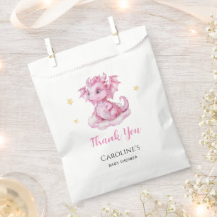 Cute Dragon Baby Shower Favour Bag