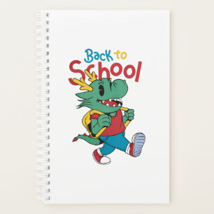 Cute Dragon Back to School Art Planner