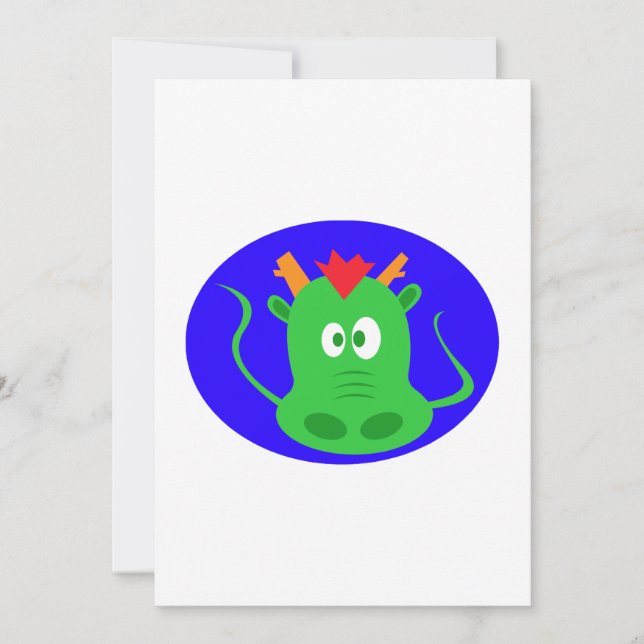 Cute Dragon Face (Front)