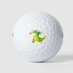 Cute dragon golf balls
