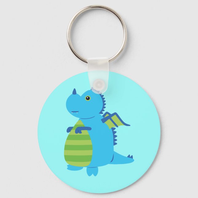 Cute Dragon Keychain (Front)