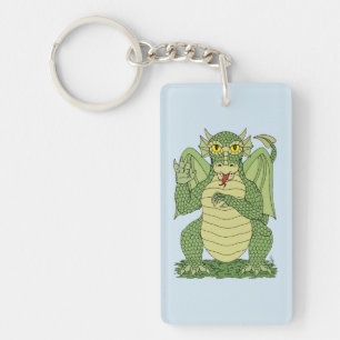 Cute Dragon Keychain