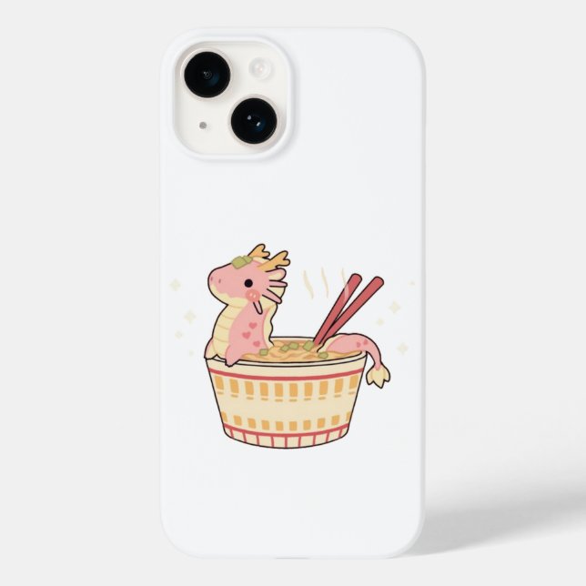Cute Dragon Ramen Coque-Mate coque iphone (Verso)
