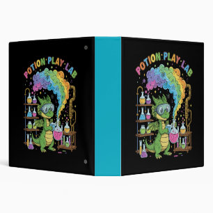  Cute Dragon Scientist   Magical Potion Play Lab Binder