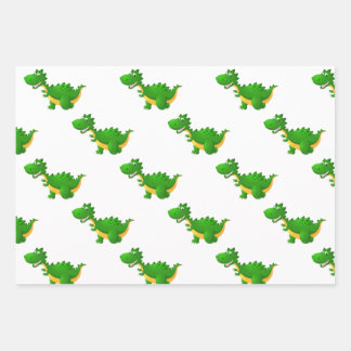 Cute Dragon Wrapping Paper