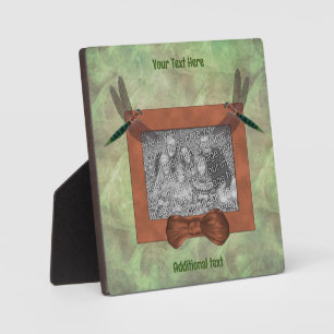 Cute Dragonflies Create Your Own Photo Plaque