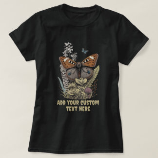 Cute Dragonfly Floral wildflower, Dragonfly Lovers T-Shirt