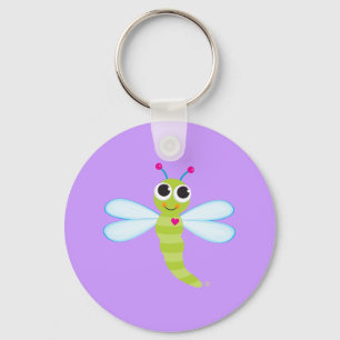 Cute Dragonfly Keychain