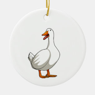 Cute Duck Design Men Waterfowl Bird Pet Duck Lover Ceramic Ornament