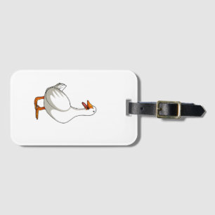 Cute Duck Design Men Waterfowl Bird Pet Duck Lover Luggage Tag