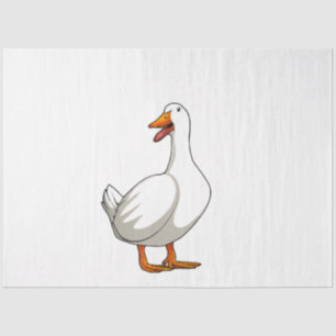 Cute Duck Design Men Waterfowl Bird Pet Duck Lover Tissue Paper