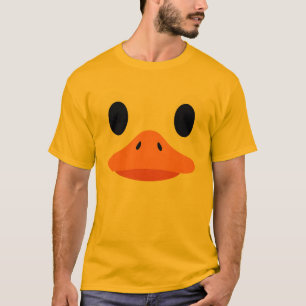 Cute Duck Face Halloween Costume Funny Birthday T-Shirt