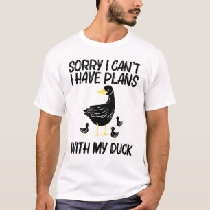 Cute Duck For Men Women Duckling Duck Waterfowl 3 T-Shirt
