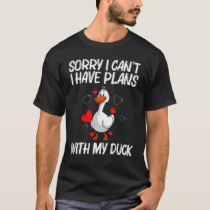 Cute Duck For Men Women Kids Duck Farmer Farm 3 T-Shirt