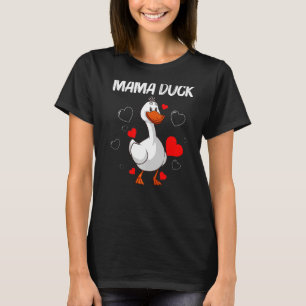 Cute Duck For Women Girls Mom Duck Farmer Farm T-Shirt