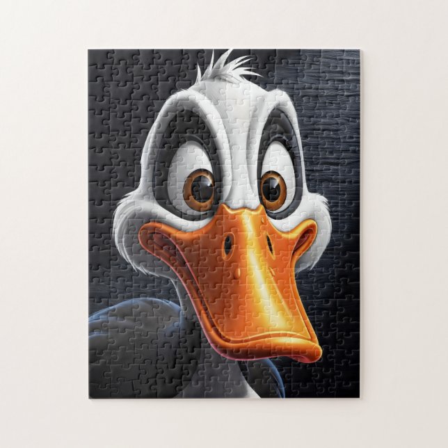 Cute duck. jigsaw puzzle (Vertical)