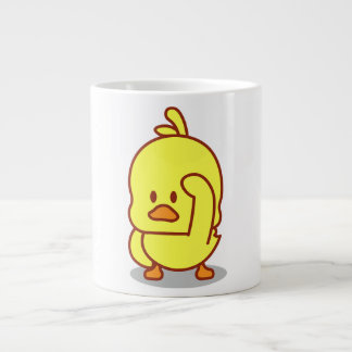 Cute Duck Rubber Duckling Animal Lover Gift Large Coffee Mug
