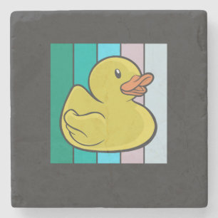 Cute Duck Stone Coaster