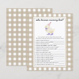 Cute duck - Who knows mommy best