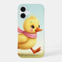 Cute Duck with Scarf iPhone / iPad case
