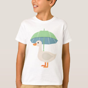 cute duck with umbrella T-Shirt
