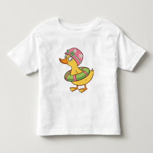 Cute Duckling Cartoon – Kids Summer T-Shirt