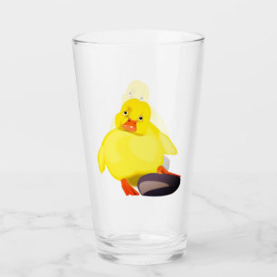 Cute Duckling Glass