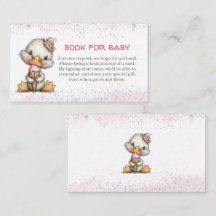 Cute Duckling with Pink Ice Cream Book for Baby