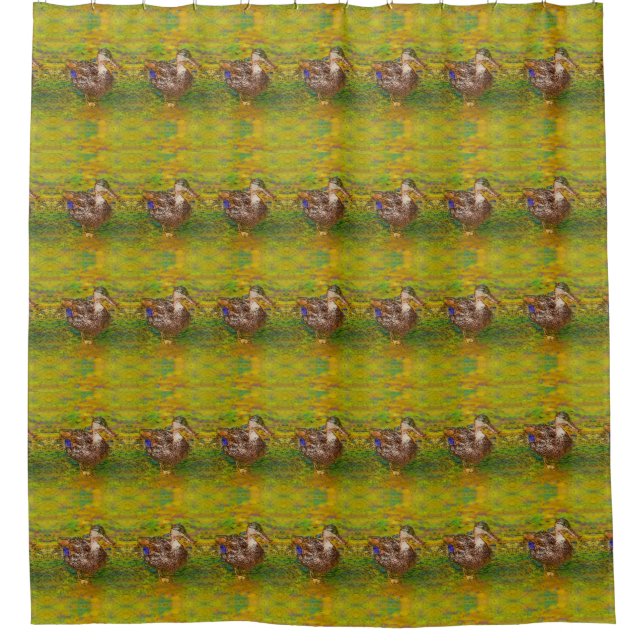 Cute Ducks In A Row Animal Pattern  (Front)