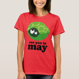 Cute Due In May Maternity T-shirt