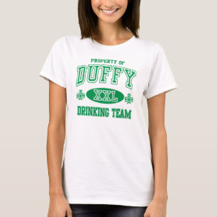 Cute Duffy Irish Drinking Team T-Shirt