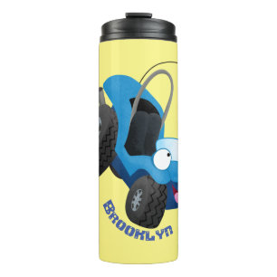 Cute dune buggy off road vehicle cartoon  thermal tumbler