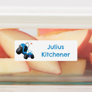 Cute dune buggy vehicle cartoon personalized