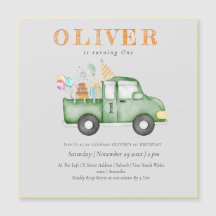 Cute Dusky Green Any Age Birthday Party