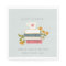 Cute Dusky Stacked Storybooks Floral Baby Shower