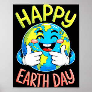 Cute Earth Day 2026 Earth Day Funny Save The Plane Poster
